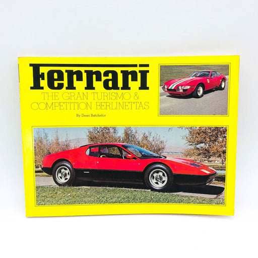 Ferrari The Gran Turismo Competition Berlinettas Paperback Dean Batchelor 1977 1