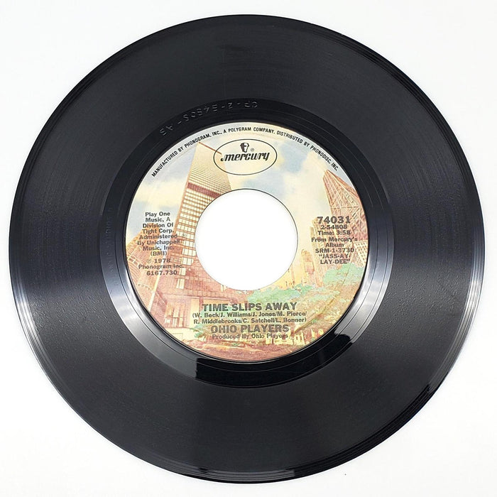 Ohio Players Time Slips Away 45 RPM Single Record Mercury 1978 74031 1