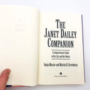 The Janet Dailey Companion Hardcover Sonja Massie 1996 Women Novelists 1st Edit 7