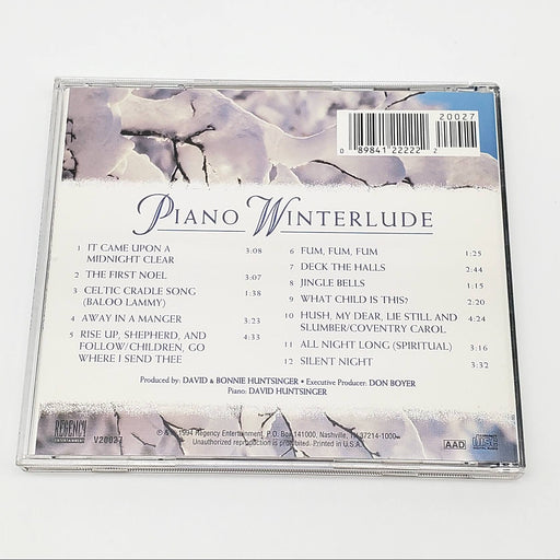 David Huntsinger Piano Winterlude Album CD Regency Entertainment 1994 V20027 2
