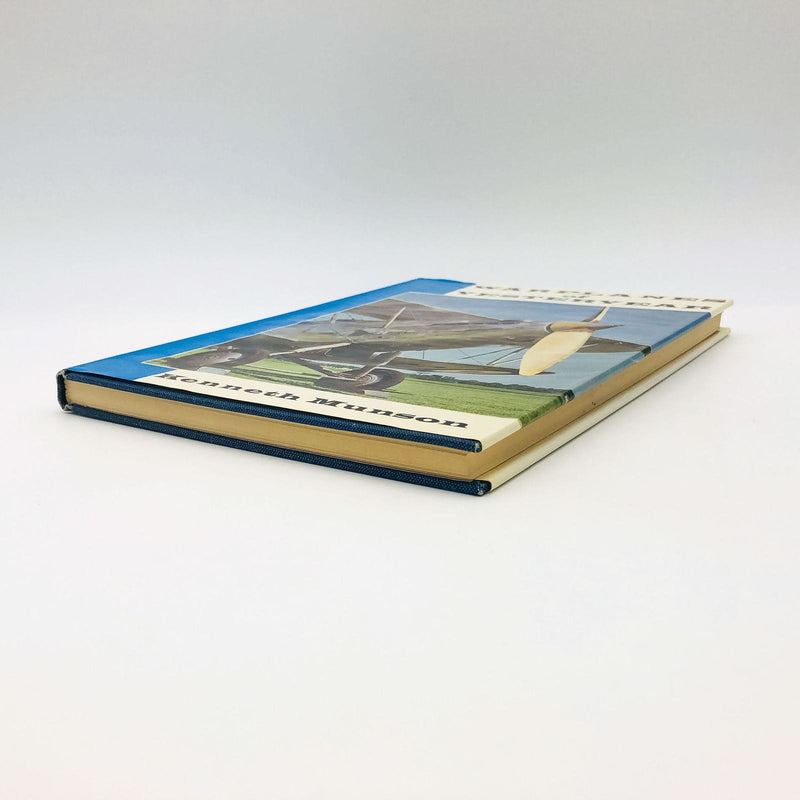 War Planes Of Yesteryear Hardcover Kenneth Munson 1966 WW1 WW2 Fighter Planes 4