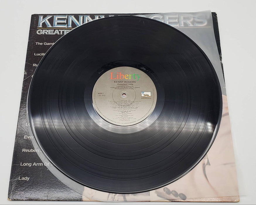 Kenny Rogers Greatest Hits LP Record Liberty 1980 LOO-1072 Copy 2 6