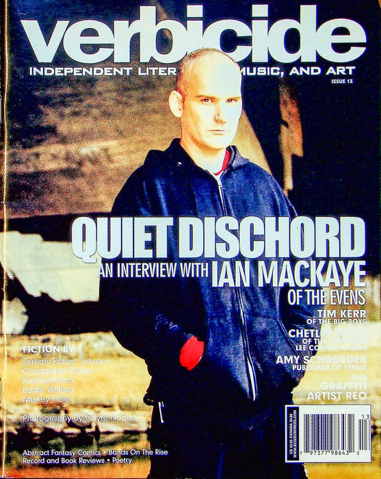 Verbicide Issue 15 2005 Ian Mackaye, Tim Kerr, Cheitley Weise