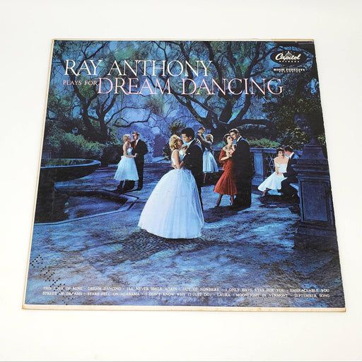 Ray Anthony Plays For Dream Dancing LP Record Capitol Records 1956 T-723 Copy 1 1