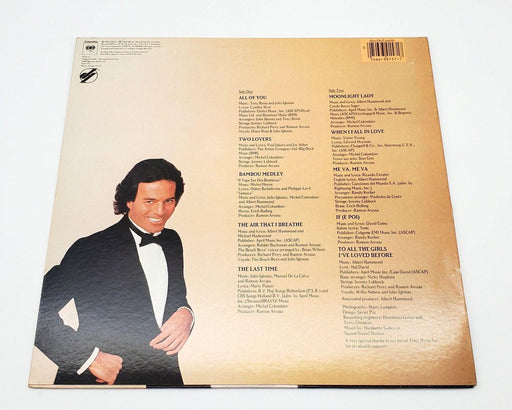 Julio Iglesias 1100 Bel Air Place 33 RPM LP Record Columbia 1984 P 18452 2