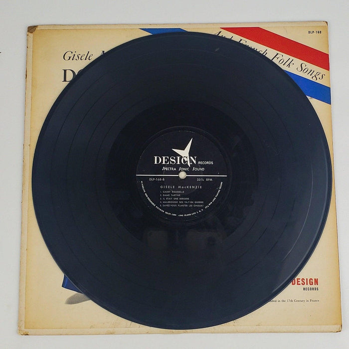 Gisele MacKenzie Sings Dominique Record 33 RPM LP DLP-168 Design Records 1962 4