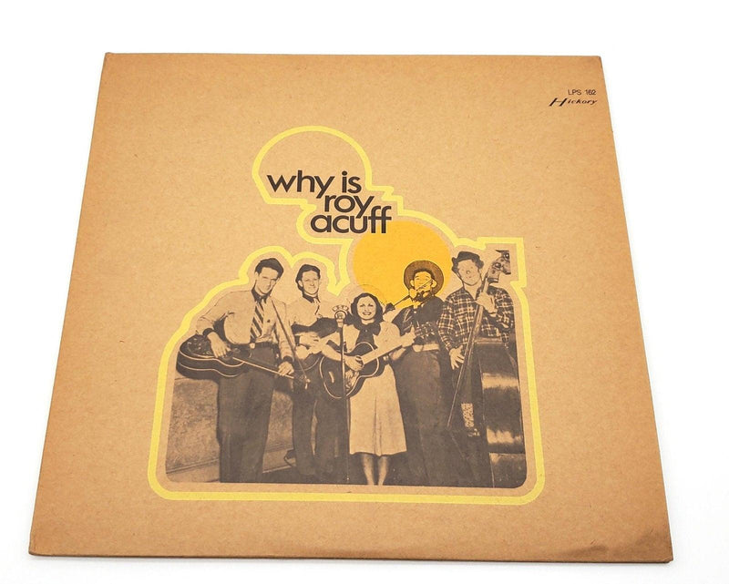 Roy Acuff Why Is Roy Acuff 33 RPM Double LP Record Hickory Records 1972 LPS 162 1