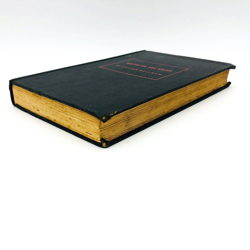 Watch On The Rhine Hardcover Lillian Hellman 1943 First Printing No Jacket Plays 4