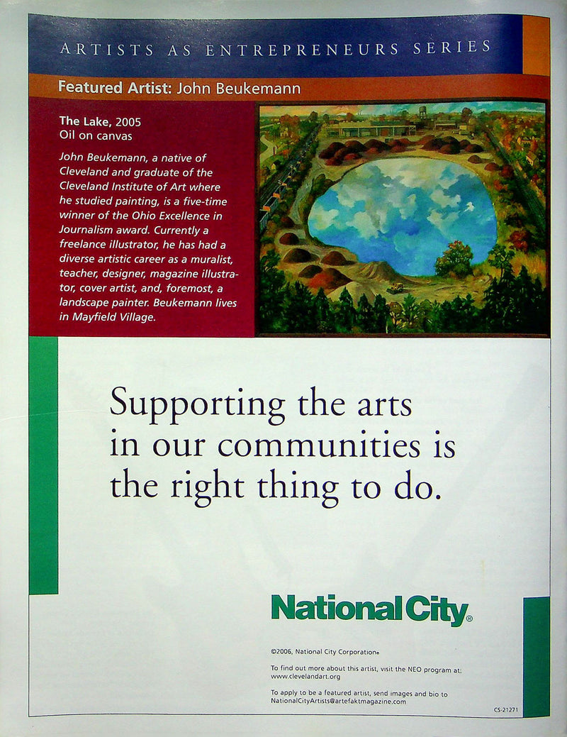 Arte Fakt Magazine Oct-Nov 2006 Christian Thirion Master Pastry Chef Glassblower