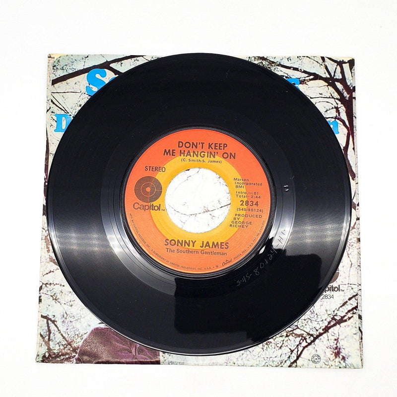 Sonny James Don't Keep Me Hangin' On 45 RPM Single Record Capitol Records 1970 3