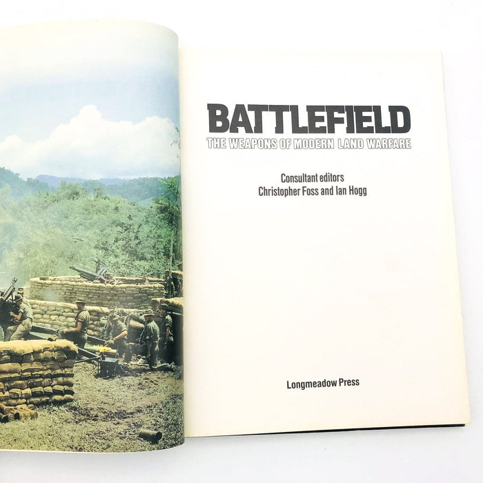 Battlefield Hardcover Christopher Foss 1986 Weapons of Modern Land Warfare 1