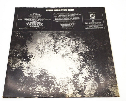 Herbie Mann Stone Flute 33 RPM LP Record Embryo Records 1970 SD 520 2