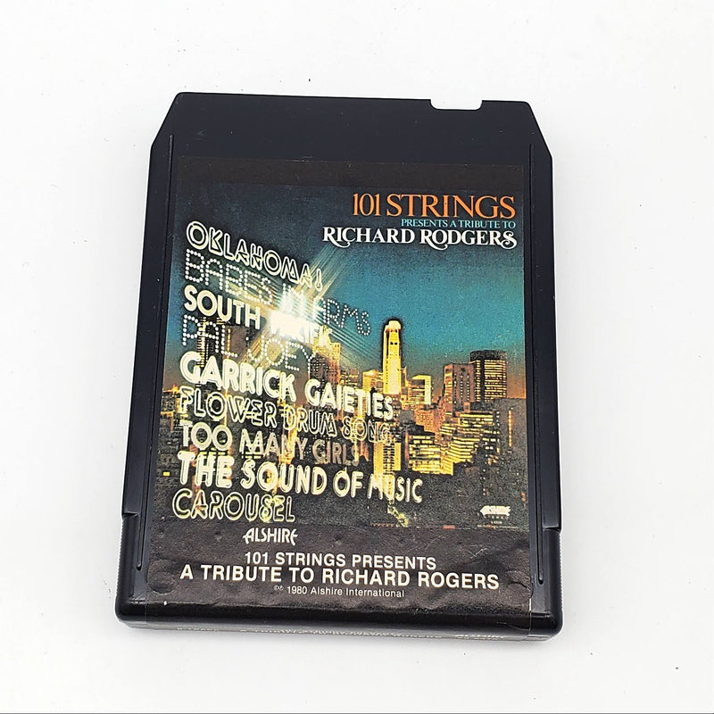101 Strings A Tribute To Richard Rogers 8-Track Tape Album Alshire 1980
