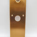 Russwin P11 13-343 Escutcheon Plate Trim Satin Bronze US10 14in x 3.5in NOS 3