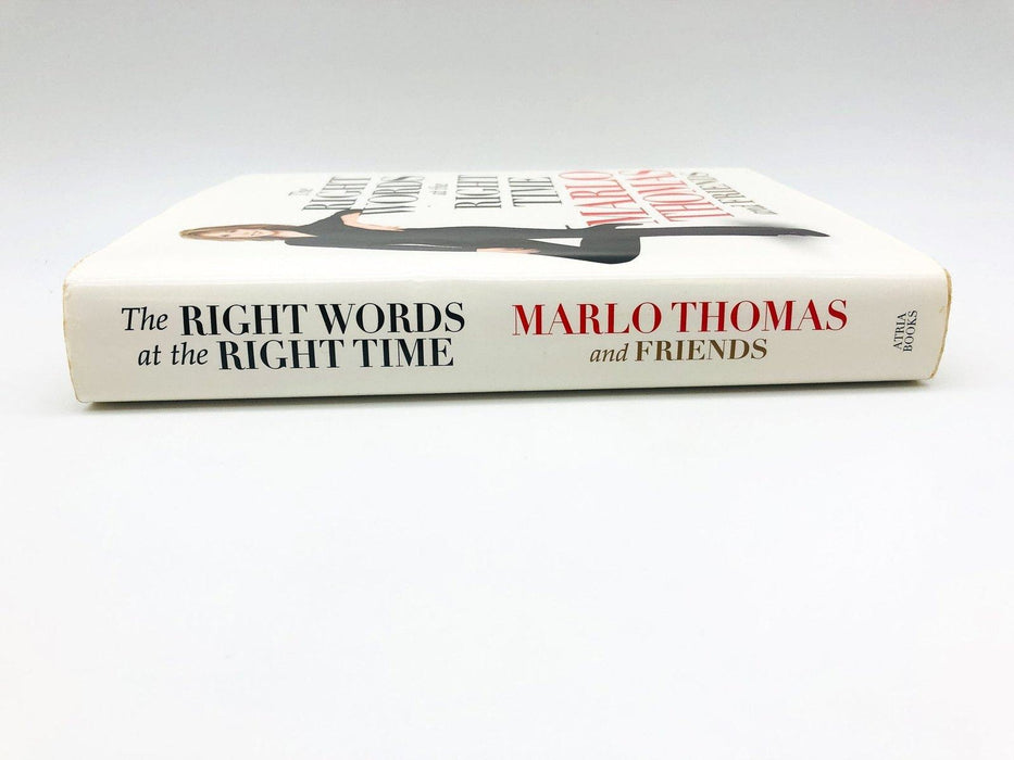 The Right Words At The Right Time Hardcover Marlo Thomas 2002 Inspirational 3