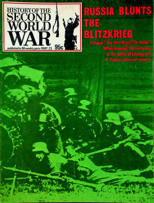 History Second World War WW2 Magazine 1973 Part 23 Barbarossa Leningrad Blitz 1