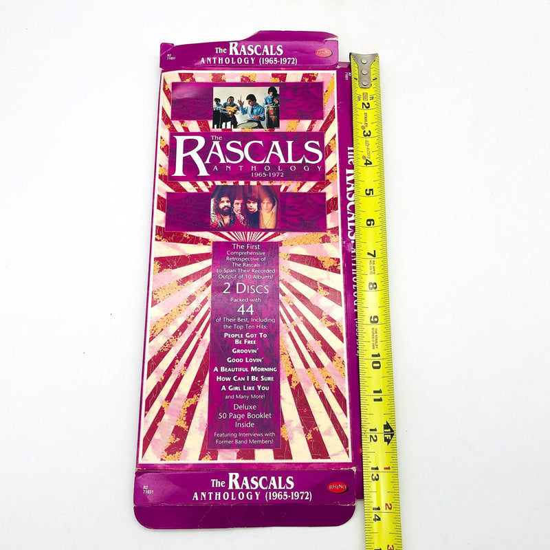 The Rascals Anthology 1965-1972 Music CD Long Box Lonbox Collectible Empy No CDs 8