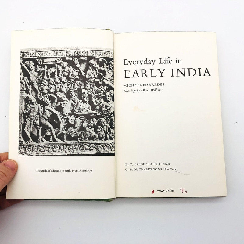 Everyday Life in Early India Hardcover Michael Edwardes 1969 War Strife Arts 7
