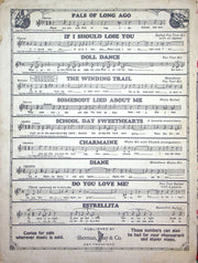 Sheet Music You're Wonderful Paul Ash Buddy Fields Jack Gardner 1928 Piano Song 3