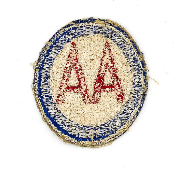 US Army Patch Anti Aircraft Command AA Class A Military Insignia Vintage Sew On 3