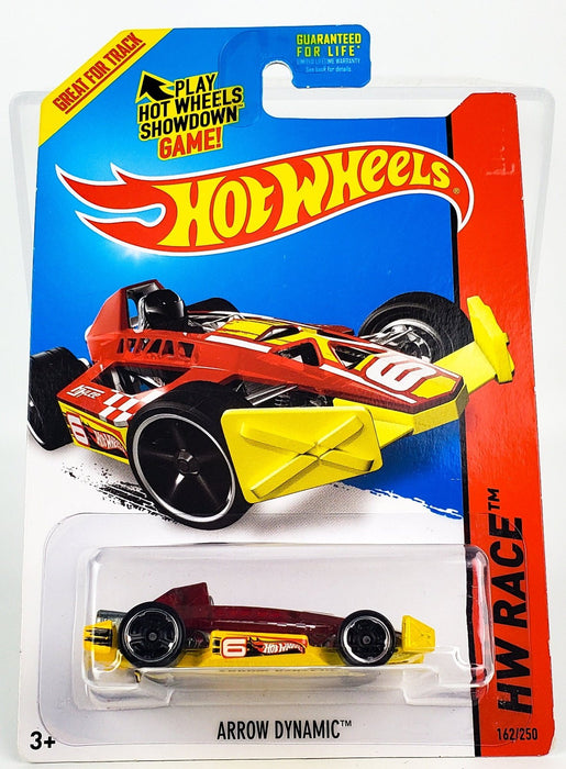 Hot Wheels 2014 Red Arrow Dynamic HW Race 162/250 BFG59 1