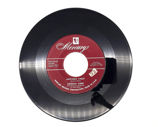 Georgia Gibbs Happiness Street 45 RPM Single Record Mercury 1956 70920X45 1
