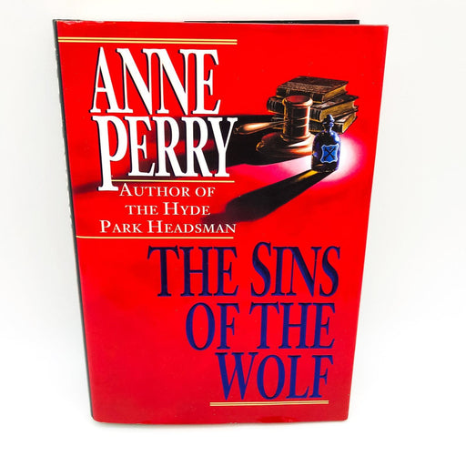 The Sins Of The Wolf HC Anne Perry 1994 England Women Detective 1st Edition 1