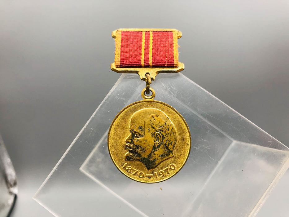 Russian Jubilee Medal Award Commemoration Of 100th Anniversary Lenin Original 6