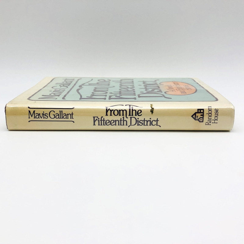 From The Fifteenth District Hardcover Mavis Gallant 1979 1st Edition Ex Library 3