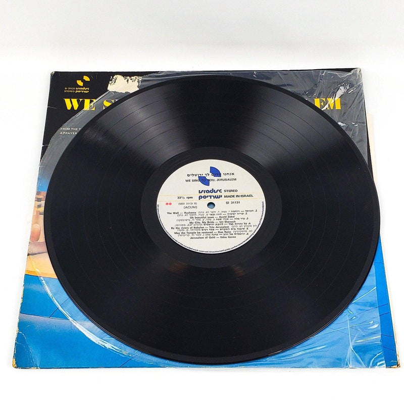 We Sing to You Jerusalem Record 33 RPM LP SI 31131 Isradisc 5