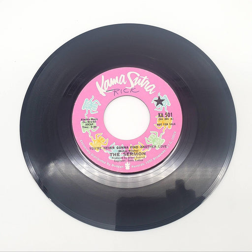 The Sermon You're Never Gonna Find Another Love Single Record Kama Sutra PROMO 1