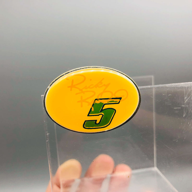 Ricky Rudd Nascar Lapel Pin Tide No 5 Chevrolet Lumina Epoxy Pinback Racing