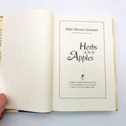 Herbs and Apples Hardcover Helen Hooven Santmyer 1985 WW1 Romance Love Copy 1 7