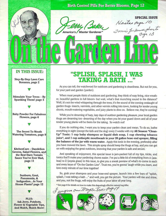 On The Garden Line Magazine Special Issue Secrets to Mouth Watering Tomatoes