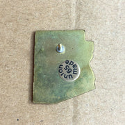 United Brotherhood of Carpenter's UBC Lapel Pin Local 857 Arizona State Outline 3