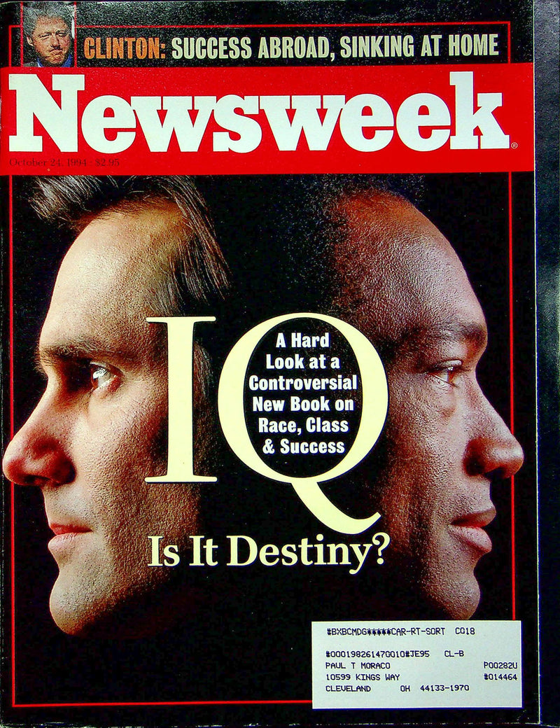 Newsweek Magazine October 24 1994 Bill Clinton Foreign Policy Haiti Persian Gulf