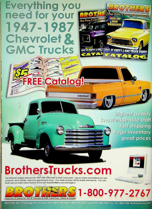 Classic Trucks Magazine January 2007 Vol 16 # 1 F-100 Restyling Revealed