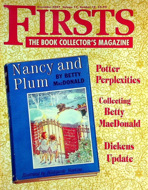 Firsts Magazine December 2003 Vol 13 No 10 Collecting Thomas McGuane 1