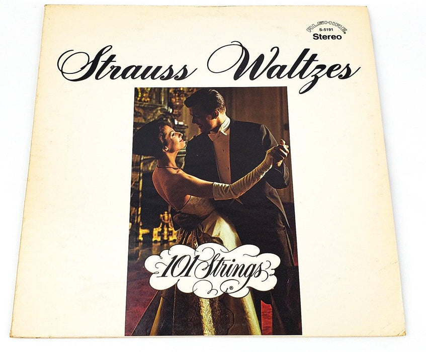 101 Strings Strauss Waltzes Record LP S-5191 Alshire 1970 1