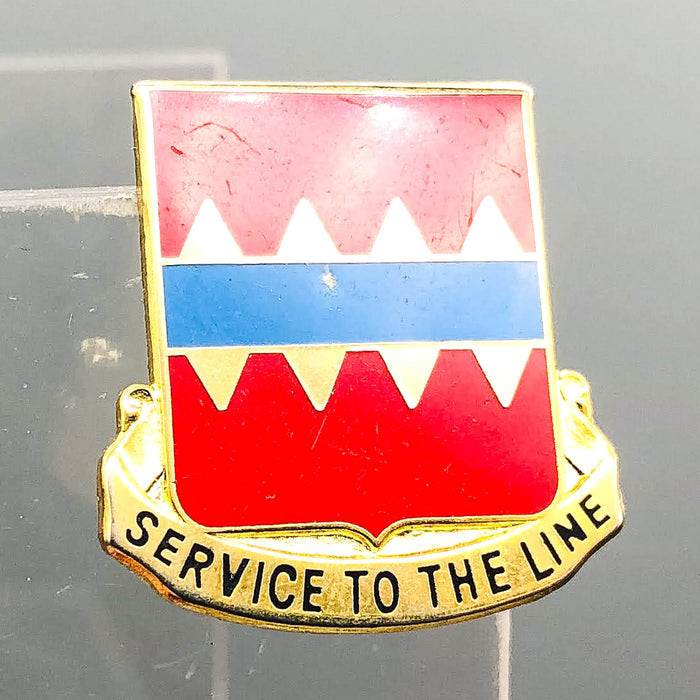 725th Support Battalion Pin Pinback Service To The Line US Army V-21 Vanguard 4