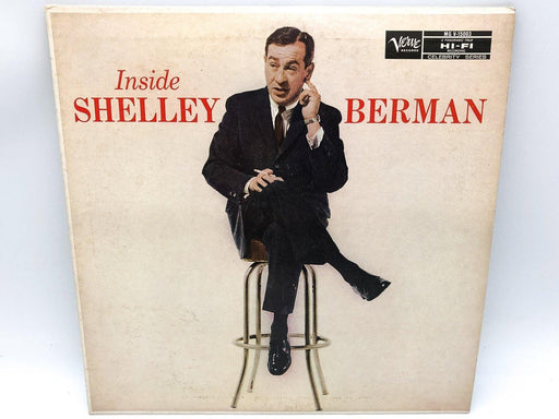 Shelley Berman Inside Shelley Berman Record 33 RPM LP MG V-15003 Verve 1959 1