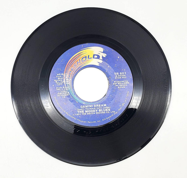 The Moody Blues Gemini Dream 45 RPM Single Record Threshold 1981 TR 601 1