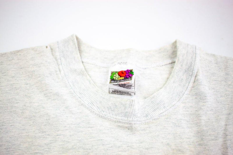 Vintage Food Restaurant Tshirt Mens Large Gray "Taco Tontos" Kent Ohio KSU Flash 3