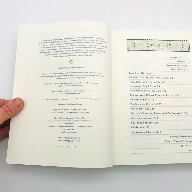 Moosewood Restaurant Book of Desserts Paperback The Moosewood Collective 1997 7