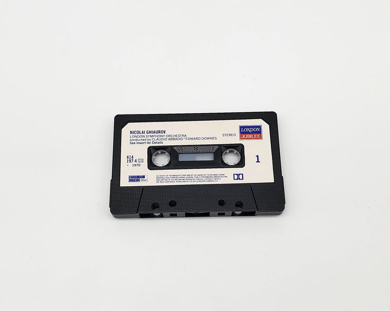 Nicolai Ghiaurov The Great Voice Of Cassette Tape Album London 1970 197-4 4