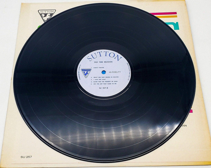 Old Time Religion 33 RPM LP Record Sutton SU 257 Shine For Jesus Trumpet of Zion 6