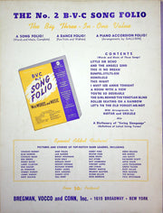 Sheet Music Scatter-Brain Frankie Masters J Burke Keene-Bean 1939 Country Dance 3