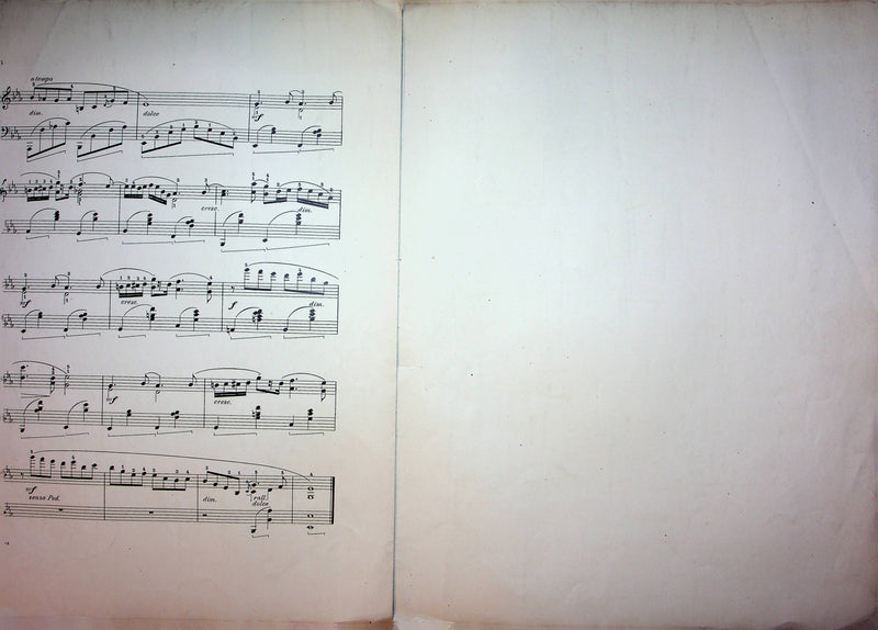 Rosemary Sheet Music Henri Weil 1908 Theo Presser Piano Song Pianoforte 4