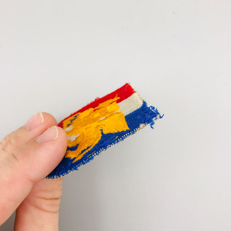 WW2 US Army SETAF Patch Southern European Task Force SSI Cut Edge No Glow