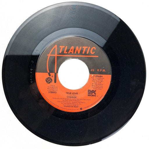 Change 45 RPM 7" Single Record Change of Heart / True Love Jimmy Allen 7-89684 2
